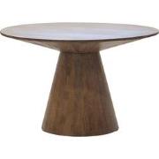 Eettafel Rond 120cm - Naturel Mangohout - 2-4 Personen - Sep