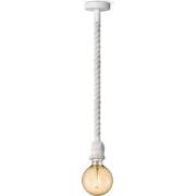 Home sweet home hanglamp Leonardo wit Globe g125 - amber