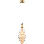 Home sweet home hanglamp Vintage Cloud - Brons - amber