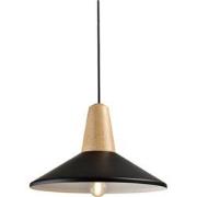 QUVIO Hanglamp rond zwart - QUV5068L-BLACK