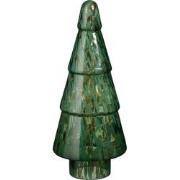 House of Seasons Kerstdecoratie Boom - H42 x Ø16 cm - Glas - Groen