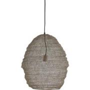 Light&living Hanglamp Ø45x60 cm NIKKI gaas taupe