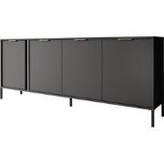 Meubella Dressoir Loren - Antraciet - 203 cm