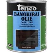 Bangkirai olie dark teak 1l verf/beits