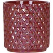 Kolibri Home | Diamond pearl sierpot - Red - Ø9cm