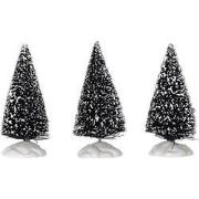 Bristle tree, set of 3, mini