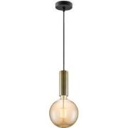 Home sweet home hanglamp Saga brons Globe g180 - amber