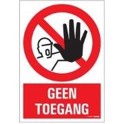 Pick picto geen toegang