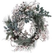 House of Seasons Hardy Kerstkrans - Ø40 cm - Groen