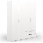 Kast met 4 deuren en 2 laden Ghost - L157,3 cm