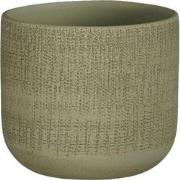 Florian pot rond groen h14xd15cm