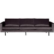 BePureHome Rodeo 3-Zitsbank - Velvet - Antraciet - 85x277x86