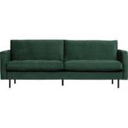 BePureHome Rodeo Classic 2,5-Zitsbank - Velvet - Green Forest