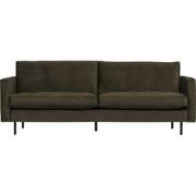 BePureHome Rodeo Classic 2,5-Zitsbank - Velvet - Green Hunter