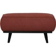 BePureHome Statement Hocker - Bouclé - Chestnut - 40x80x55