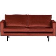 BePureHome Rodeo 2,5-Zitsbank - Velvet - Chestnut - 85x190x86