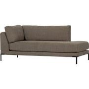 vtwonen Couple Lounge Element - Polyester - Taupe - 89x100x200