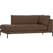 vtwonen Couple Lounge Element - Polyester - Bruin - 89x100x200