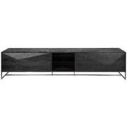 PTMD Onyx Tv Cabinet Black/ Black