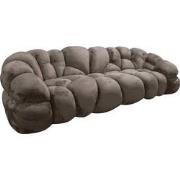 PTMD Nubibus Sofa Dark Taupe