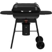 Magnus Premium houtskoolbarbecue zwart 85x64x110 cm