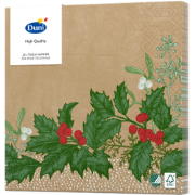 Servetten Snowy Berries 3-laags tissue 33 x 33 cm