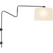 Anne Lighting wandlamp Linstrøm - zwart - metaal - 3719ZW