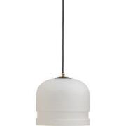 WOOOD Exclusive Micah Hanglamp - Glas - Off White - 27x27x27