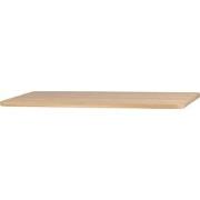 WOOOD Tablo Tafelblad Curved - Eiken - Naturel - 5x199x88