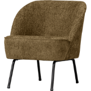 BePureHome Fauteuil Vogue - Structure Velvet - Brass - 69x57x70