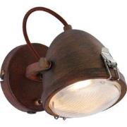 Trendy Wandlamp Paco Bruin