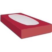 Hoeslaken Hip Jersey katoenen Rood Hoeslaken 140x200cm