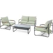 Feel Home - Luxe loungeset - Elba - Mintgroen