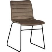 PoleWolf - Ripple chair - Velvet - Dove