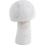 Ornament Mushroom Small - Wit - 7.5x7.5x14cm