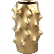 PTMD Bloempot Oswaldo - 28x28x44 cm - Keramiek - Goud