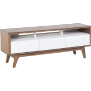 Beliani SYRACUSE - TV-kast-Wit-MDF