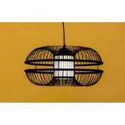 Fine Asianliving Bamboe Hanglamp Zwart Handgemaakt - Morris D46x22cm