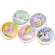 Decopatent® Uitdeelcadeaus 50 STUKS Unicorn / Eenhoorn Stuiterballen Ø...