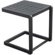 Hokan lounger side table 40x40cm. alu black