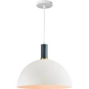 QUVIO Hanglamp wit en blauw - QUV5087L-BLUE/WHITE