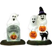 Happy Halloween Ghosts Set Of 2 B/O (4.5V) Kerst