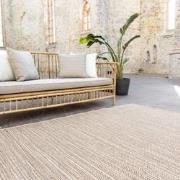 Buitenkleed Jute Outdoor beige/bruin - Polypropyleen - 200 x 290 cm - ...