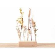 URBANJNGL - FlowerHero® - M - Houten droogbloemen standaard + Gedroogd...