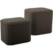 Pouf Set Ada Storage