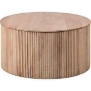 Lewis & Loft Salontafel Lonne - FSC® mangohout -Rond ?70cm - Naturel