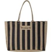 Bloomingville Bergamo shopper tas zwart jute