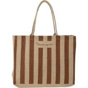 Bloomingville Bergamo shopper tas bruin jute