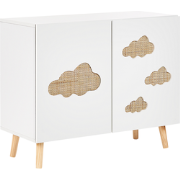 Beliani CLOUDY - Sideboard-Wit-MDF