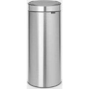 Touch Bin New afvalemmer, 30 liter, kunststof binnenemmer - Matt Steel...